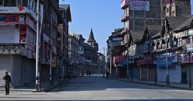 violation in Kashmir